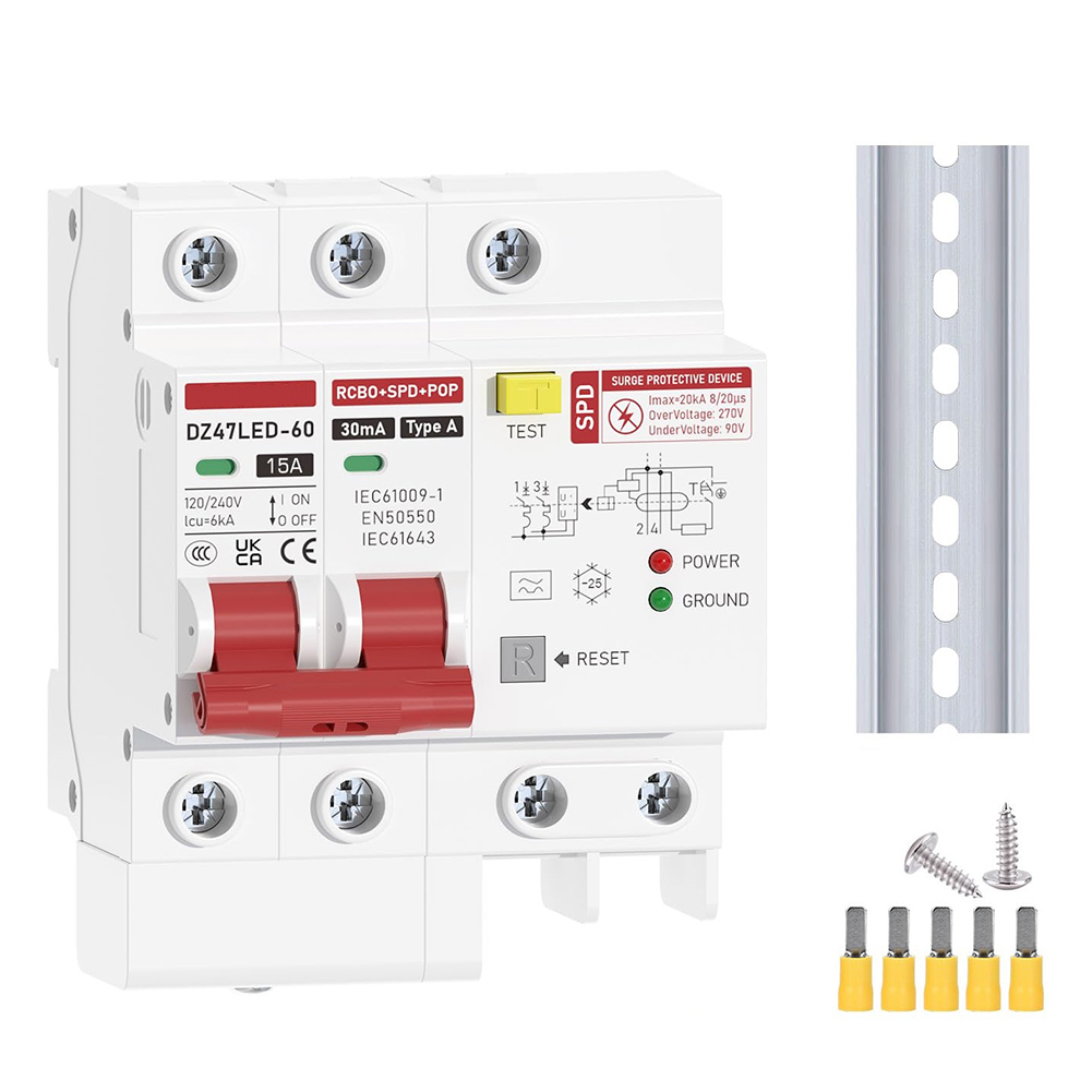 Автоматический выключатель с з – обзор и цена Din Rail Circuit Breaker