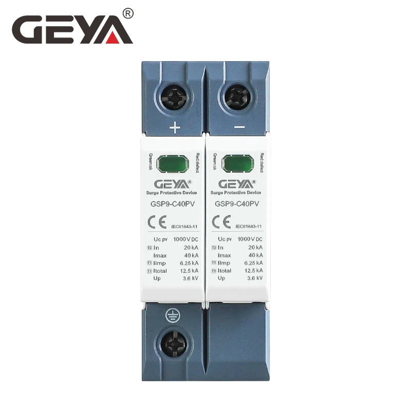 GEYA GSP9 Фотоэлектрический DC – обзор и цена Din Rail Circuit Breaker