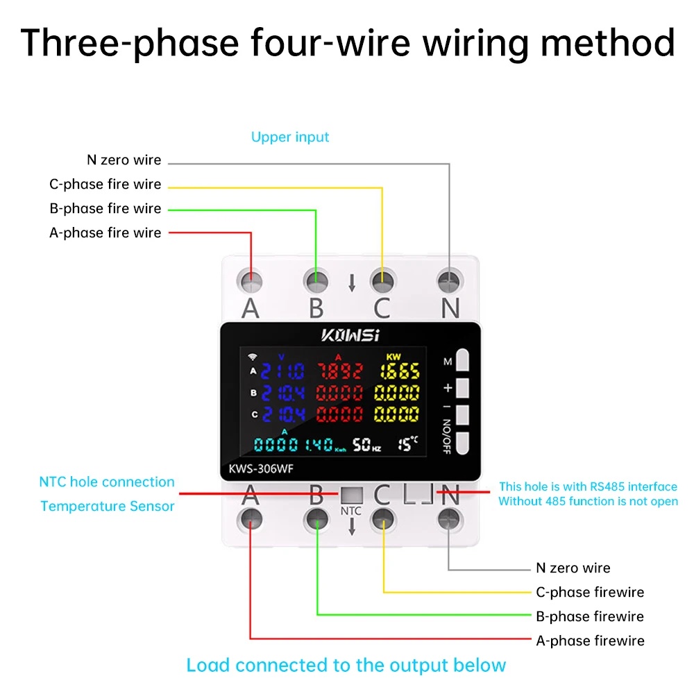 80A Tuya WIFI Smart Life Измер – обзор и цена Din Rail Circuit Breaker