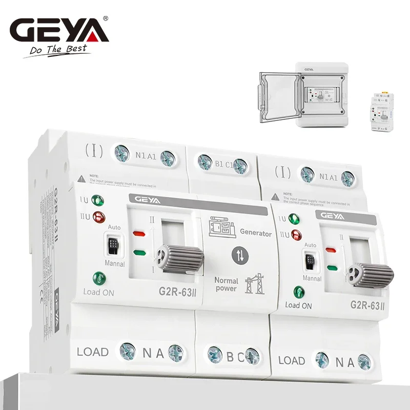GEYA G2R Smart ATS Din-рейка д – обзор и цена Din Rail Circuit Breaker