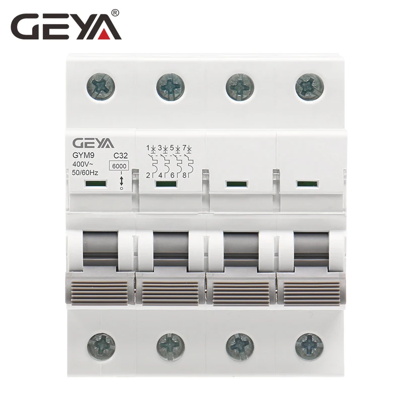 Автоматический выключатель GEY – обзор и цена Din Rail Circuit Breaker