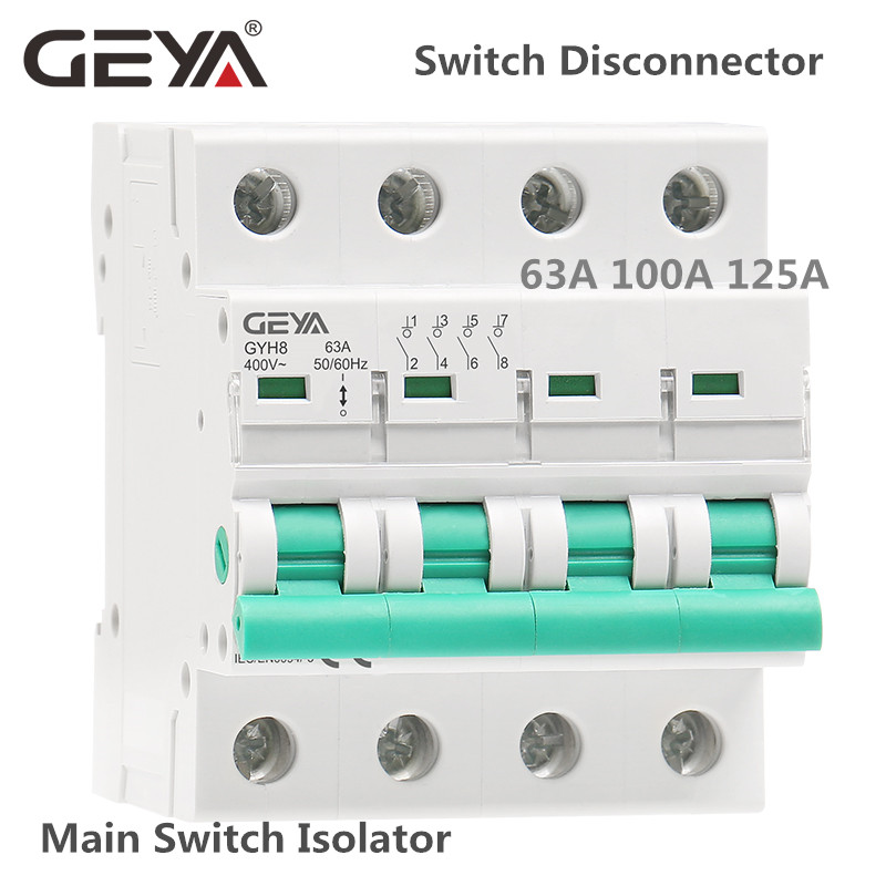 GEYA GYH8 Din-рейка, 2-полюсны – обзор и цена Din Rail Circuit Breaker